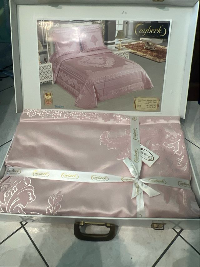 Copriletto matrimoniale 6 pezzi