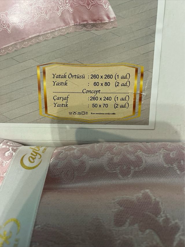 Copriletto matrimoniale 6 pezzi