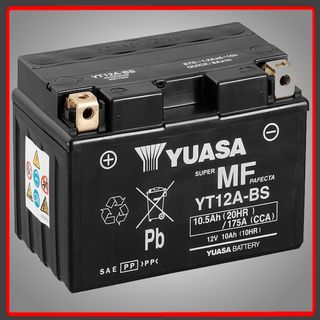 BATERIA MOTO YUASA YT12ABS SUPERDINK