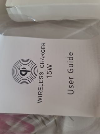 CARGADOR INALAMBRICO PARA MÓVIL