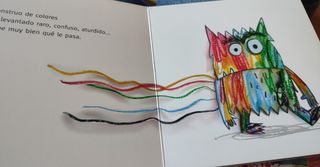 Lote 2 cuentos: El monstruo de los colores y.Vaini