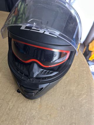 Casco ls2 storm negro