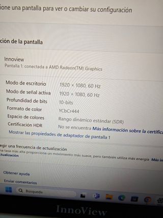 InnoView Monitor Portátil de 15.6 Pulgadas #4S0183