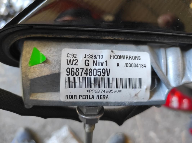 Retrovisor izquierdo 968748059V Peugeot 508 y_613
