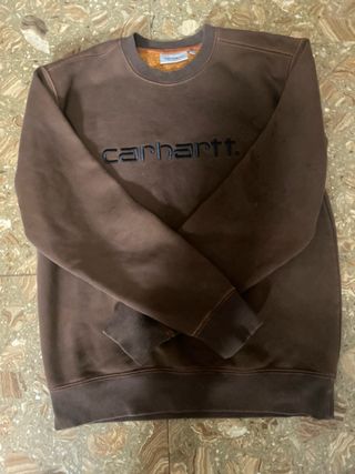 Sudadera marron carhartt