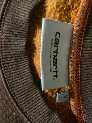 Sudadera marron carhartt