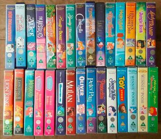 Películas Disney VHS