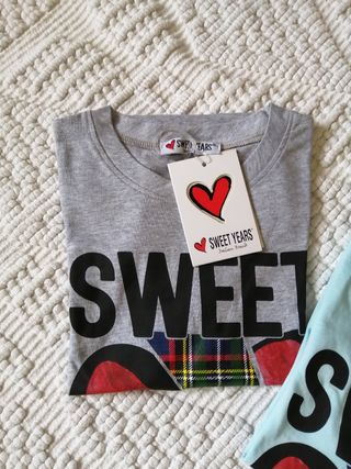 2 T-shirt sweet years ragazza tg L