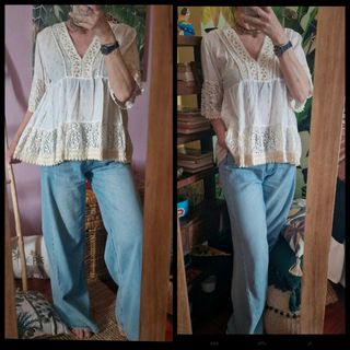 Blusa boho stile