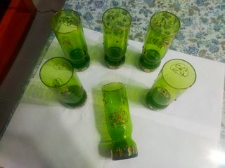 Vasos de tubos antiguos 