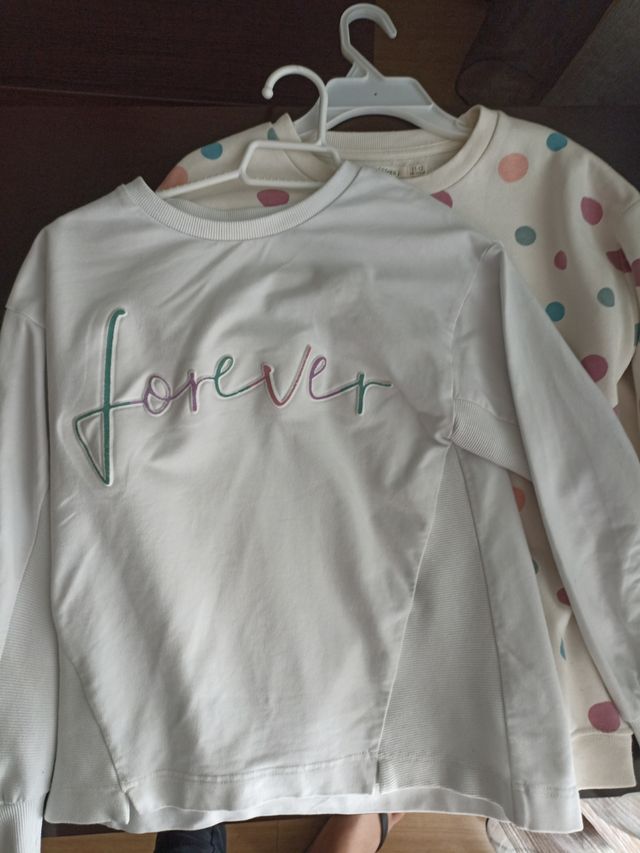 pack dos sudaderas niña
