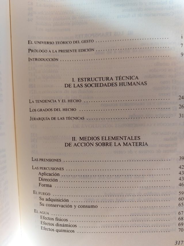 Hombre y materia. Leroi-Gourhan