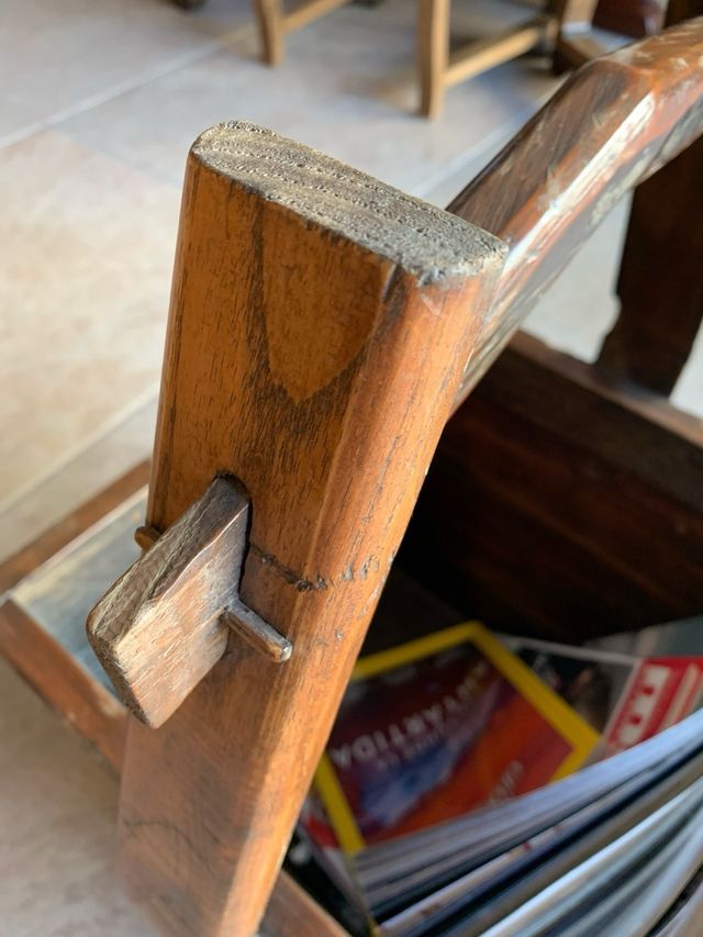 Recipiente madera