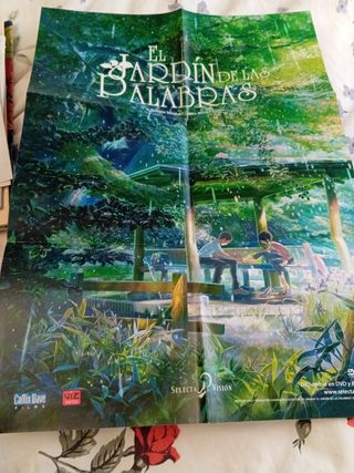 Póster  El jardín de las palabras