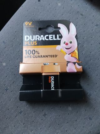 Batteria Duracell 9 V 4 Pezzi