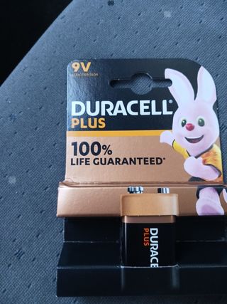 Batteria Duracell 9 V 4 Pezzi