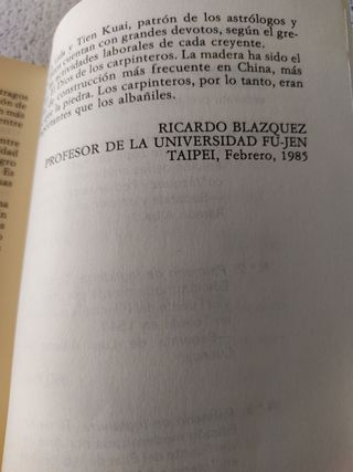 Cuentos chinos- Ricardo Blázquez -1985