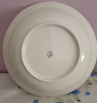 Piatto grande fondo porzellan made in bu