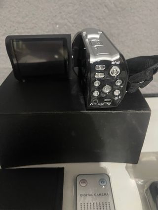 Videocámara con Cámara de Video, Rotación Full HD