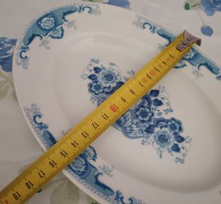 2 piatti da portata in porzellan da bul