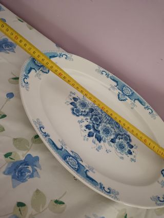 2 piatti da portata in porzellan da bul