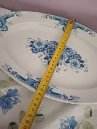 2 piatti da portata in porzellan da bul