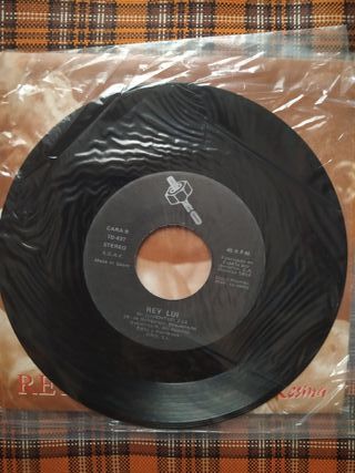 Single Rey Lui - Sudor y resina/Mi juventud, 1988.