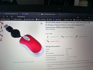 MiniMouse USB Retrattile