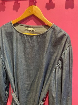 Vestido vaquero Zara