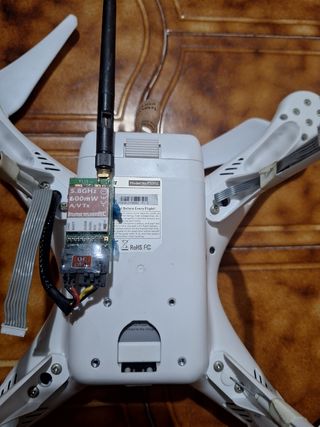 Dji phantom 2 + mando Futaba T7C | Immersion 5.8G