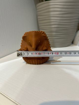 Figura erizo impresion 3D