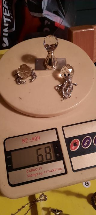 microfusioni in argento e Swarovski