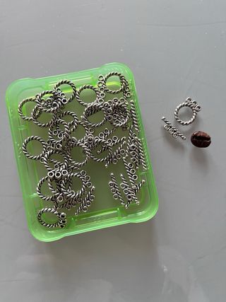 Fermagli ganci chiusure bracciali e collane 20 pz