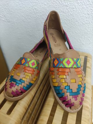 Sandalias mexicanas de colores 🌈