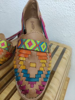 Sandalias mexicanas de colores 🌈