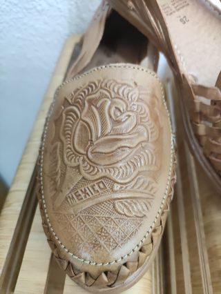 Sandalias mexicanas beige 