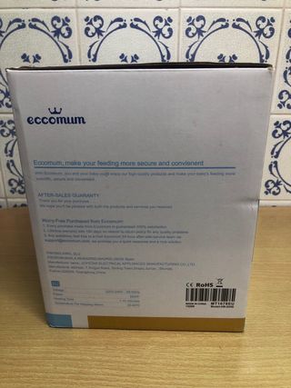 Calentador y esterilizador de biberones Ecomum