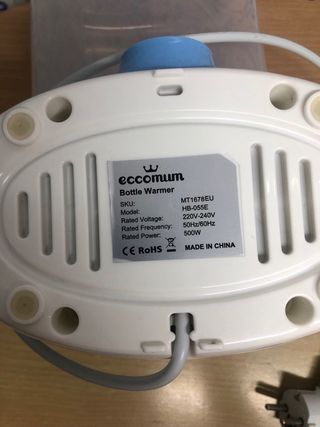 Calentador y esterilizador de biberones Ecomum