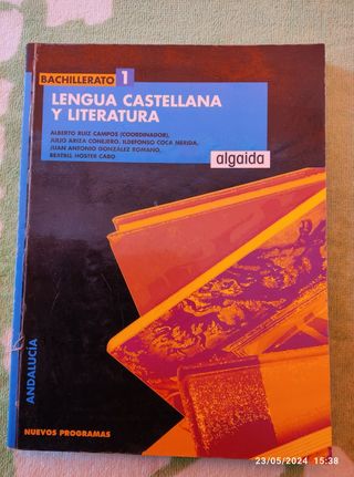 Libro de texto de 1 bachillerato