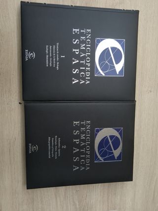 ENCICLOPEDIA TEMÁTICA ESPASA 2 volumenes