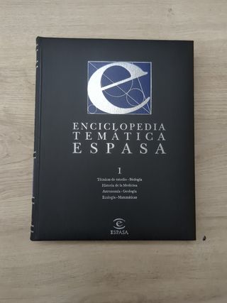 ENCICLOPEDIA TEMÁTICA ESPASA 2 volumenes