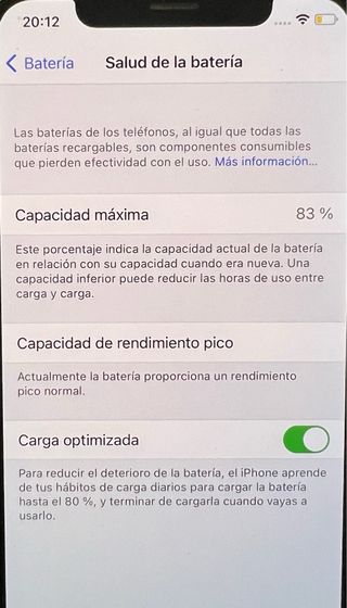 Iphone X 64GB color gris espacial