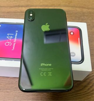 Iphone X 64GB color gris espacial