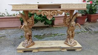 Recibidor consola dos pegasos con alas de dragón