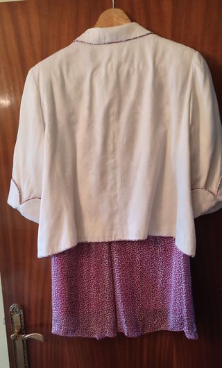 traje tres piezas
