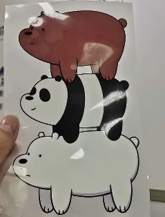 2x DTF Film Rollo 30cm x 100 mts. Pelado frio