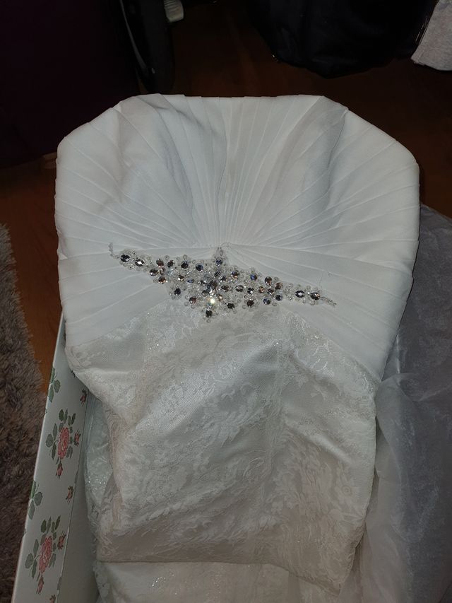 Vestido novia mila pascual