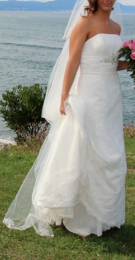 Vestido novia mila pascual