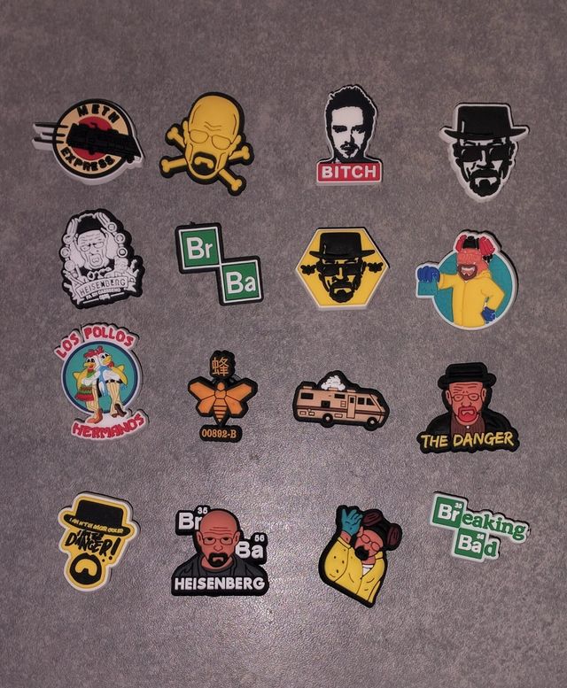 Pines para Crocs Breaking Bad