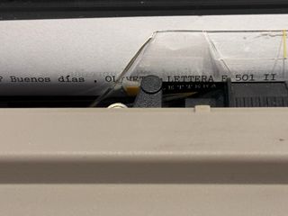 Maquina escribir olivetti